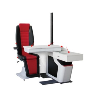 Mesa de Optometría Eléctrica Lin Ke CT 1000, Estación de Trabajo Integrada Totalmente Automática para Hospitales y Clínicas Oftalmológicas - Product Image 1