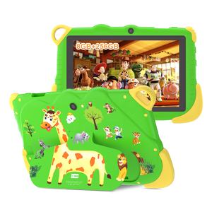 C idea OEM 7-<b>Inch</b> Green <b>Android</b> 15 <b>Tablet</b> PC High-Performance MTK Quad-Core with 256GB Storage Wi-Fi New for Kids - Product Image 1
