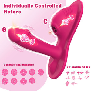 Vibrador de Punto G para Mujer, Tipo Esposas, Impermeable, Recargable, de Silicona, con 20 Frecuencias, Ecológico, para Adultos - Product Image 2