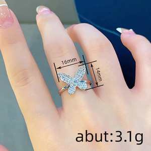 Anello con Design a Farfalla e Marquise, Stile Elegante per Donne - Product Image 4