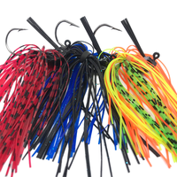 Leurre de pêche à la traîne en eau salée, spinnerbait, chatterbait métallique, jig de lancer avec hameçons pour la pêche en bateau en mer