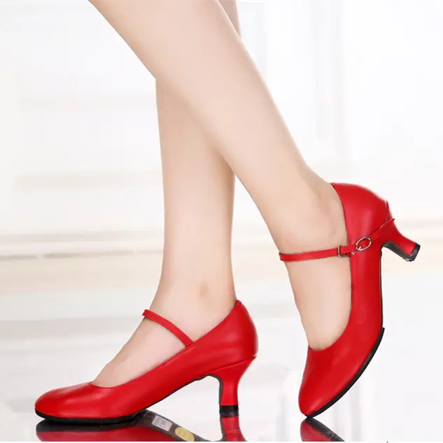 Factory Wholesale Leather Dance For Women Latin Shoes