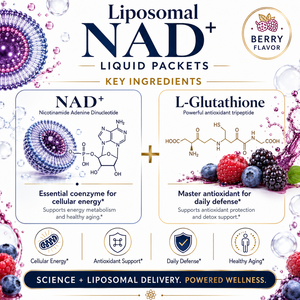 Confezioni Liquide Liposomiali di NAD Plus e L-Glutatione Verificate NSF GMP, Miscela per Vitalità <span class=keywords><strong>Cellulare</strong></span>, Servizio ODM Personalizzato con Packaging Completo - Product Image 2