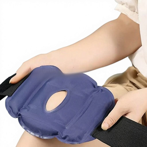 Enveloppe de gel réutilisable en nylon pour le genou, pour soulager la douleur, la thérapie et la rééducation - Product Image 3