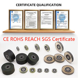 אין רעש ציפוי פלסטיק קטן נושאת 604 608 גלגלים נושאת גלגלים 8 x28 x7 4 x16 5 - Product Image 6