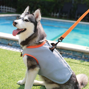 Truelove Soft Solid Polyester Evaporative <b>Cooling</b> Dog Vest Reflective Sports Design Outdoor Large Pet Dog Summer Dress - Product Image 6