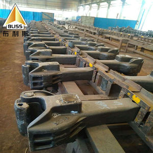 Vagón de ferrocarril 16 tipos Tren personalizado Piezas de fundición de ferrocarril Acopladores de máquina de conexión de barra de refuerzo - Product Image 2