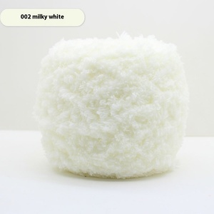 San hô Fleece len pha trộn sợi khăn và khăn nhung dày dòng bé cho tay đan bán buôn dệt - Product Image 6