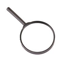 Wholesale Stock Reading Magnifying Glasses 90mm Hand-hold Hands Magnifier