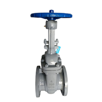 Vanne à opercule API 600 en acier inoxydable WCB CF8, classe 300, à bride RF, avec couvercle boulonné et opercule à coin