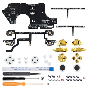 Kit de modification LED DIY EXtremeRate DTFS pour Nintendo Switch Pro - Joysticks, D-pad, ensemble complet de boutons pour NS Pro - Product Image 2