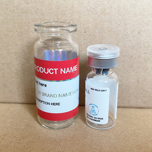 Thiết kế chuyên nghiệp <span class=keywords><strong>Hologram</strong></span> nhãn <span class=keywords><strong>Sticker</strong></span> sản xuất in ấn thương hiệu của bạn peptiide nhãn 3ml lọ dán nhãn - Product Image 2