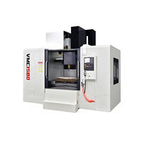 Centre d'usinage vertical VMC1580 avec guidage linéaire à rouleaux BT50, fraiseuse 6000 tr/min