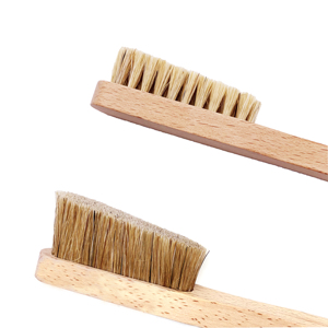 Bamboo Brush Boar Hair Clean Brush