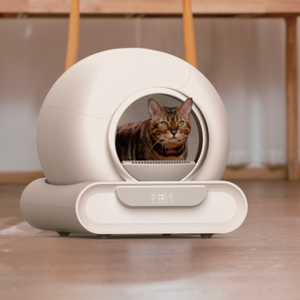 Caja <span class=keywords><strong>de</strong></span> Arena para Gatos con Limpieza Automática, Inodoro Inteligente Eléctrico para Gatos, Control por Aplicación Tuya, Capacidad <span class=keywords><strong>de</strong></span> 65L para Gatos <span class=keywords><strong>de</strong></span> hasta 10 kg - Product Image 2