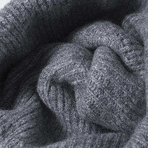 Aetheria, gorro de punto de invierno para mujer, conjunto con puños de pompón de calidad con logotipo bordado, muchas mezclas de lana acrílica - Product Image 3