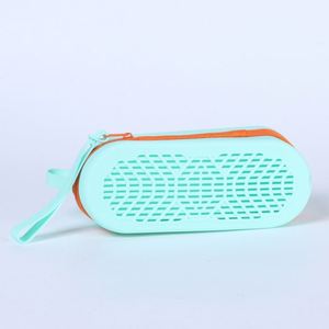 New Microfiber Synthetic Leather <b>Glasses</b> <b>Case</b> <b>for</b> Men Women Multifunctional Swimming Storage Bag Portable Travel Outdoor Bag - Product Image 3