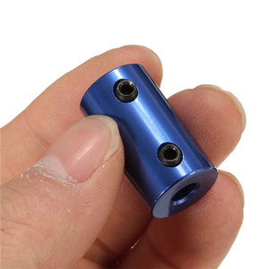 Blue Aluminum Alloy Rigid Coupling 10 Mm Bore For <b>3D</b> <b>Printers</b> And Models With Set Screws - Product Image 4