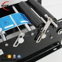 Étiqueteuse manuelle MT-30 pour petits pots et bouteilles, étiquettes autocollantes en PVC HZPK
