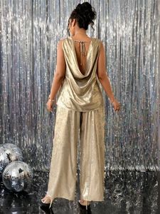 Mode formelle dames bureau femmes 2 pièces pantalons costumes dame costume ensembles pour les entreprises - Product Image 4