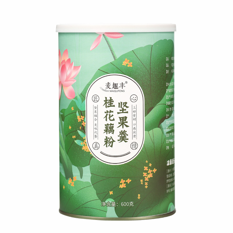 Maiqufeng порошок из корня лотоса пять зерен питательные орехи фрукты суп Сменные орехи османтус порошок семян лотоса