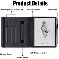 Étui de support pour Onyx Boox Note Air 2 3 4 3C 4C 10.3 pouces Boox Go 10.3 housse en cuir PU de qualité supérieure avec dragonne