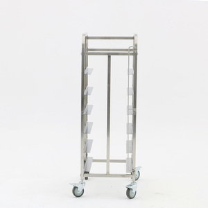 <span class=keywords><strong>Chariot</strong></span> <span class=keywords><strong>de</strong></span> rangement alimentaire multifonctionnel en acier inoxydable <span class=keywords><strong>de</strong></span> qualité commerciale, démontable, pour hôtel, cuisine, restaurant, boulangerie - Product Image 5