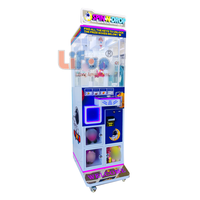 Machine de jeu d'arcade à pièces Lifun, fonctionnement par billets/cartes, 1 joueur, garantie de 12 mois, type poupée, machine à griffes pour cadeaux