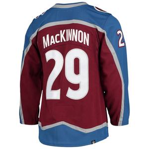 Versandbereit # 29 Nathan Mackinnon # 8 Cale Makar # 92 Gabriel Landeskog 2025 Hochwertig genähtes Eishockey-Trikot - Product Image 2