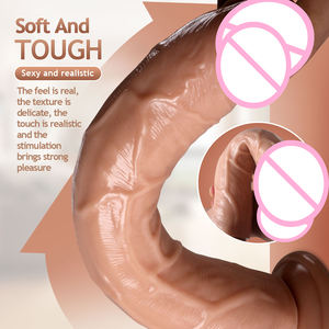 Nieuwe Fabrikant Van China Levensechte Textuur Flexibele Siliconen Ontwerp Ultieme Genot Ultra-Realistische Dildo - Product Image 4