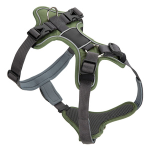 カスタムラグジュアリーネオプレンパディング通気性アンチプルドッグハーネスセット<span class=keywords><strong>Xl</strong></span> - Product Image 1