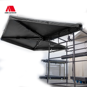 กันสาดด้านข้างรถแบบพับเก็บได้เต็นท์กันสาดด้านข้างสำหรับตั้งแคมป์กลางแจ้ง x 8.2 6.6โรงงาน - Product Image 1