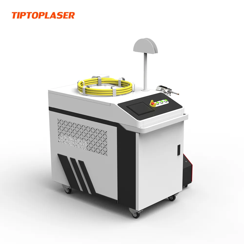 TIPTOP TRIO 3in1 Welding  Cleaning  Cutting 1000-3000W Laser for Triple Duty paint stone and concrete removal laser cleaning