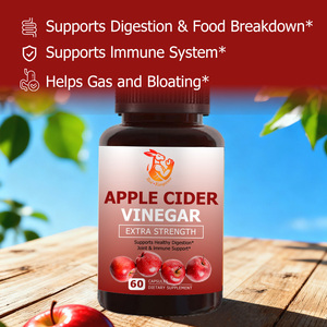 Capsules de vinaigre de cidre de pomme en marque privée OEM pour une digestion saine et un soutien immunitaire, capsules de suppléments de vitamine D3 et de zinc - Product Image 6