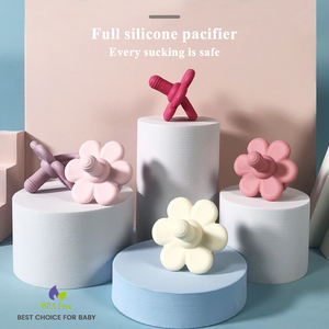 Sıcak satış Bpa ücretsiz bebek bebek silikon Teethe emzik yeniden kullanılabilir güvenlik emzik klip tutucu toptan - Product Image 2