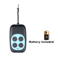 Control Remoto Inalámbrico Multifrecuencia de 4 Botones, Transmisor Universal Duplicador, Clonador de Código para Puerta de Garaje y Barrera