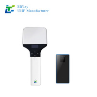 Lecteur portable Bluetooth NFC RFID UHF ELFDAY LT-CA100 860-960 MHz, scanner intelligent avec support rechargeable anti-effraction
