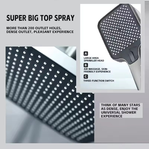 Pommeau <span class=keywords><strong>de</strong></span> Douche Moderne en Acier Inoxydable à Température Constante et Pressurisé pour Salle <span class=keywords><strong>de</strong></span> Bain Domestique - Product Image 3