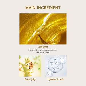 Marque privée KOEC 24K Gold Peel-Off Masque facial anti-rides <span class=keywords><strong>et</strong></span> hydratant au collagène pour le visage - Product Image 4