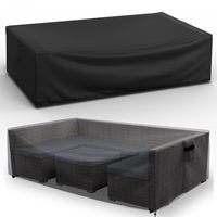 Dropshipping direct d'usine Patio extérieur meubles couverture étanche résistant aux UV meubles de jardin couverture