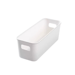 Desktop Storage Box Rectangular White No Lid For Phone Case Stationery Cosmetics Organizer Multi Functional Desk Basket - Product Image 5