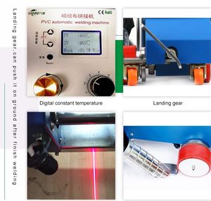 เครื่องเชื่อมพลาสติก Liudu TOP3400C 3600W สำหรับงานหนัก เชื่อมเต็นท์พลาสติกและงานเชื่อมเมมเบรน PVC - Product Image 2
