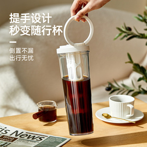 Cold Brew Coffee Maker Fruit <b>Tea</b> <b>Infuser</b> Pitcher With Lid Travel Use 500Ml - Product Image 2