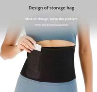 Nouvelle hernie discale Anti-lombaire ceinture anti-sueur Fitness sport artefact pour le contrôle abdominal Yoga évacuant la sueur Yoga