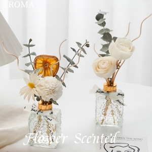 Chai Sang Trọng Bảo Quản Hoa Flameless Hương Liệu Lâu Dài Hương Thơm Mùi Hương Reed Khuếch Tán Cho Hương Thơm - Product Image 2