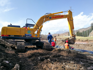 รถขุดตีนตะขาบขนาดใหญ่ 22 ตัน พร้อมหัวเจาะ อะไหล่ รถขุด ลดราคาพิเศษ ปี 2024 - Product Image 4