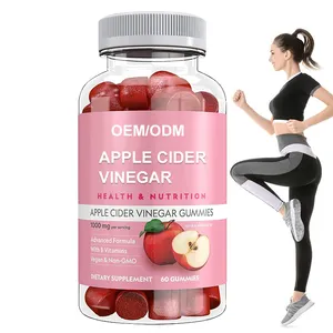 Factory Price Organic Boost Energy And Healthy Metabolism Weight Loss Apple Cider Vinegar Gummies