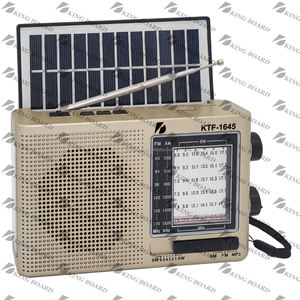 Altavoz Portátil KTS KTF-1645 con Radio AM/FM/SW, Reproductor de Música USB/TF, Altavoz Bluetooth con Luz RGB, Venta Directa de Fábrica - Product Image 1