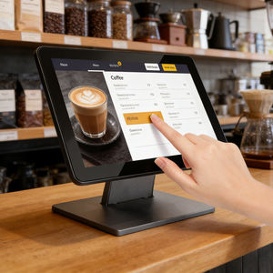 Écran tactile <span class=keywords><strong>LCD</strong></span> simple, étanche, pour épicerie, café, écran tactile capacitif de <span class=keywords><strong>15</strong></span> pouces - Product Image 1