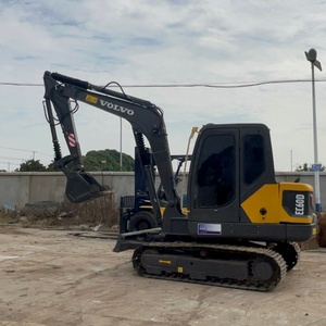 Pre-<b>owned</b> Volvo EC60D Excavator High Quality Mini Working Used Volvo EC60D Digger Construction Machinery In Stock on Sale - Product Image 1